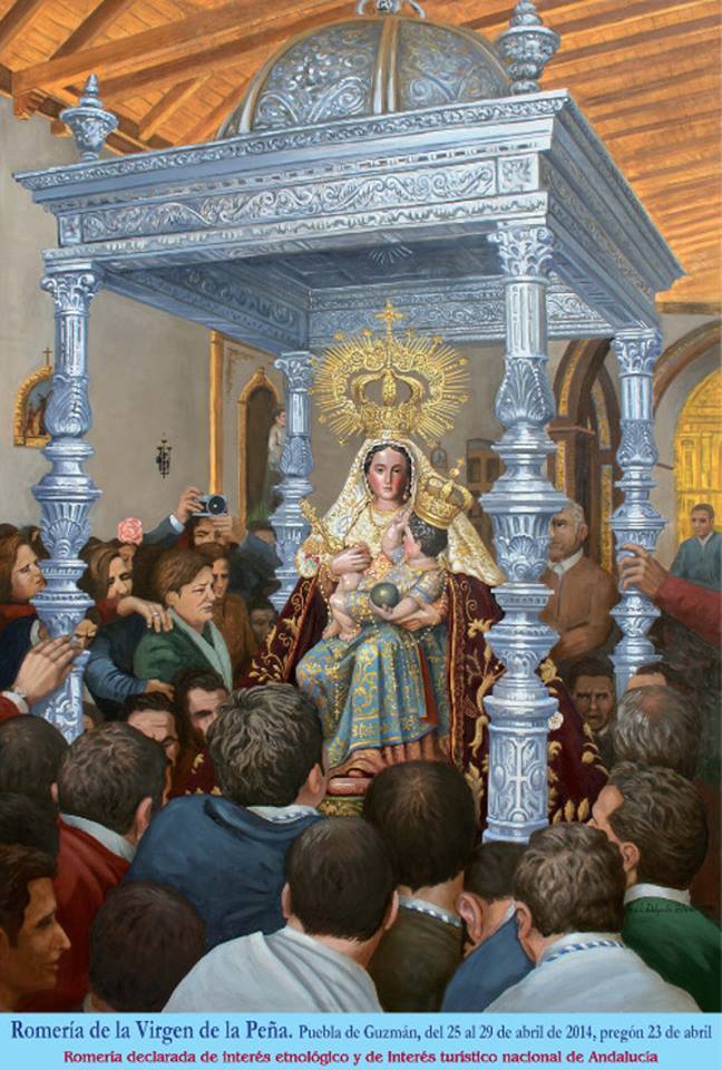 Romería de la Santísima Virgen de la Peña 2014 Puebla de Guzmán